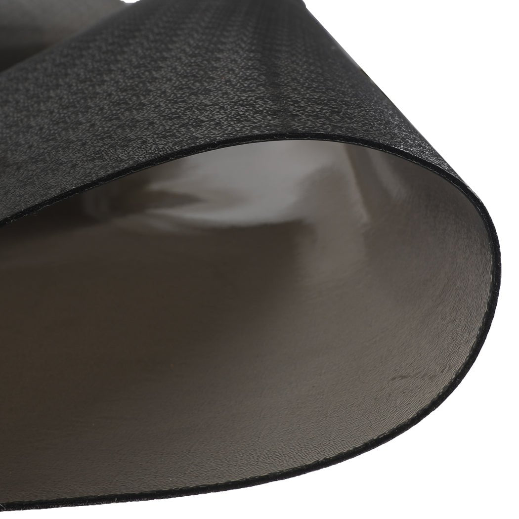Office Chair Mat 120x90cm PVC Floor Protector with Grippers - Black - Rivercity House & Home Co. (ABN 18 642 972 209) - Affordable Modern Furniture Australia