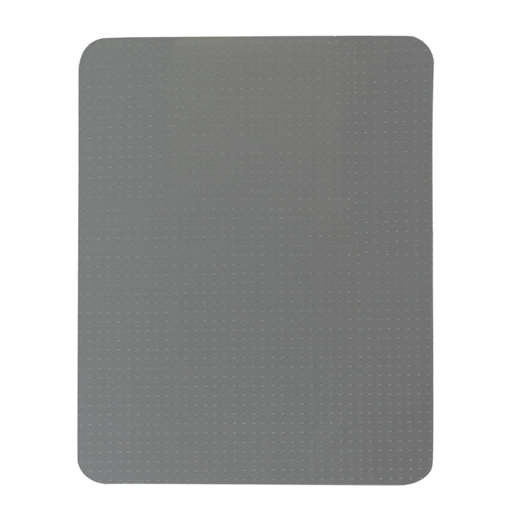 Office Chair Mat for Carpet 135x114cm with Grippers - Black - Rivercity House & Home Co. (ABN 18 642 972 209) - Affordable Modern Furniture Australia
