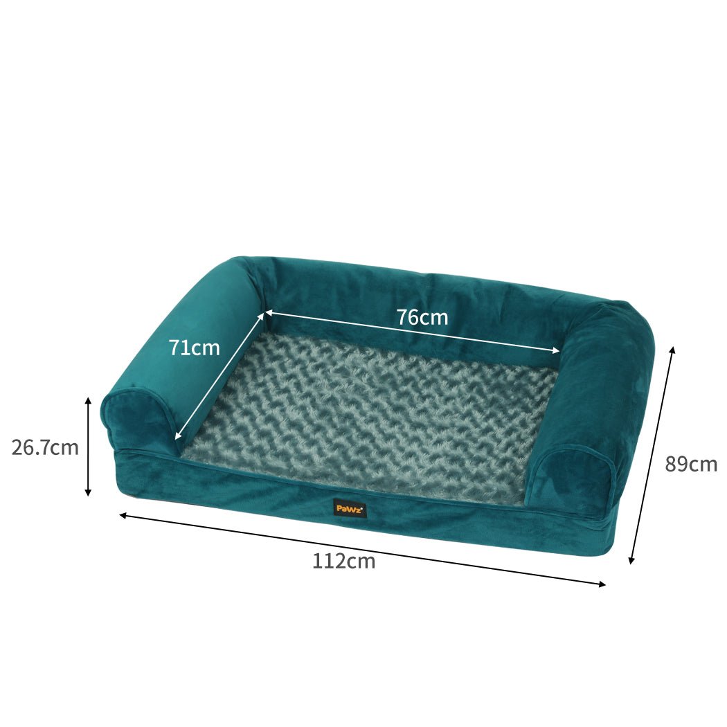 Orthopaedic XL Dog Bed Sofa Soft Warm - Blue - Rivercity House & Home Co. (ABN 18 642 972 209) - Affordable Modern Furniture Australia