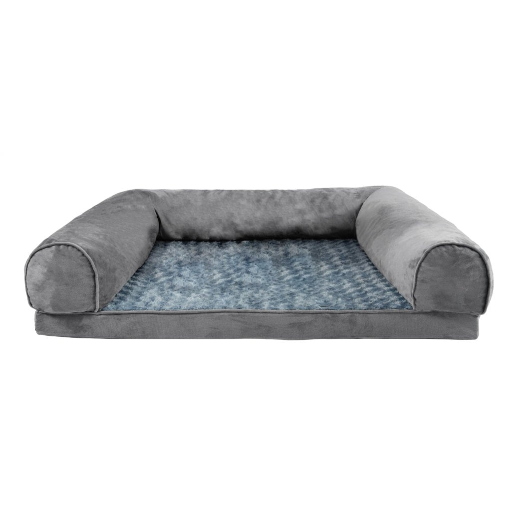 Orthopaedic XL Pet Bed Sofa Cover - Grey - Rivercity House & Home Co. (ABN 18 642 972 209) - Affordable Modern Furniture Australia
