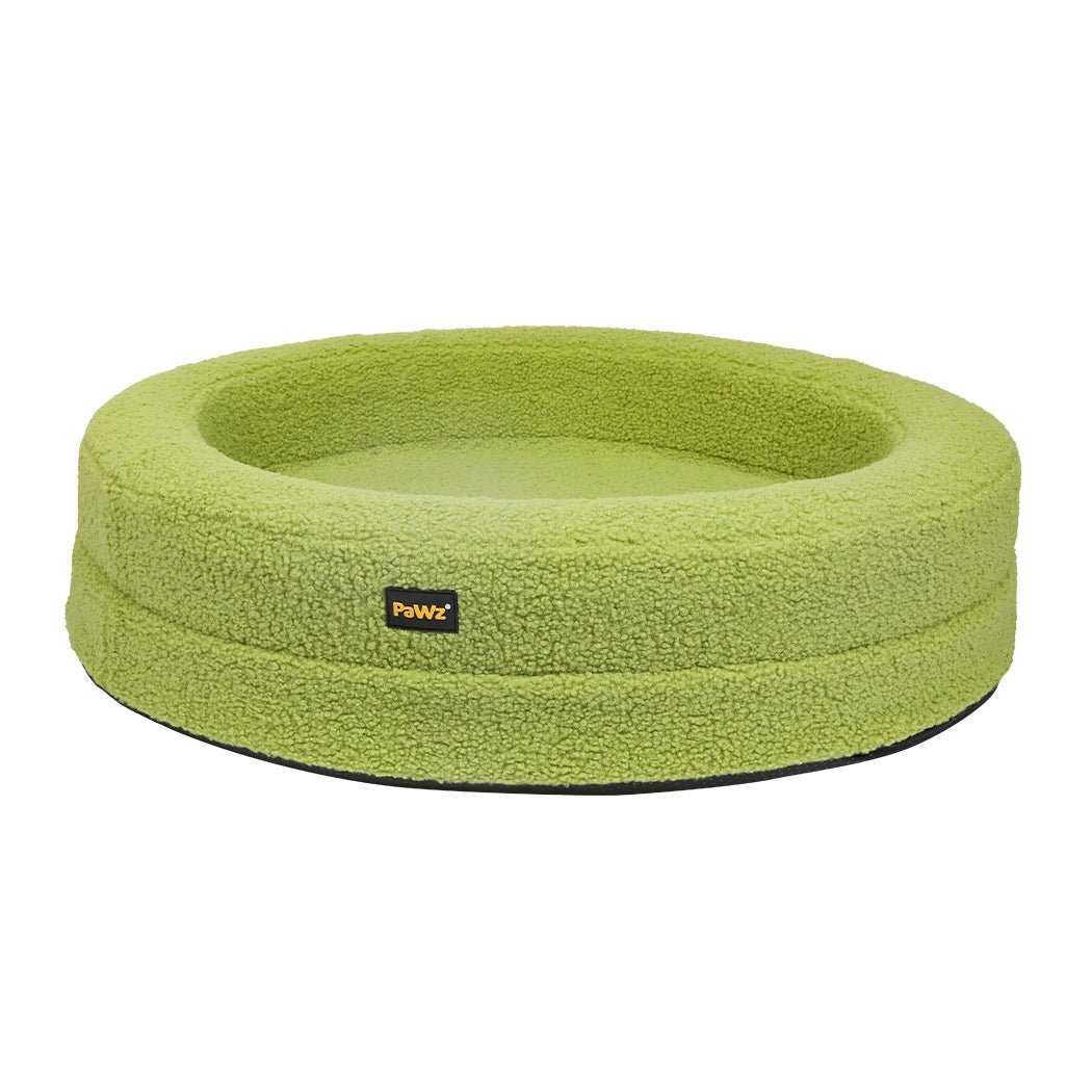 Orthopedic Memory Foam Calming Dog Bed with Bolstered Sides - Green - Rivercity House & Home Co. (ABN 18 642 972 209) - Affordable Modern Furniture Australia
