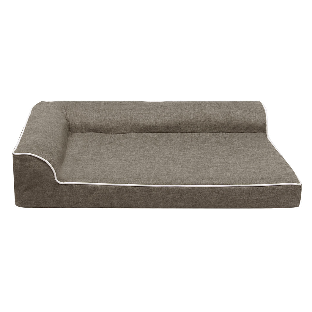 Orthopedic Memory Foam Dog Bed Medium - Coffee - Rivercity House & Home Co. (ABN 18 642 972 209) - Affordable Modern Furniture Australia
