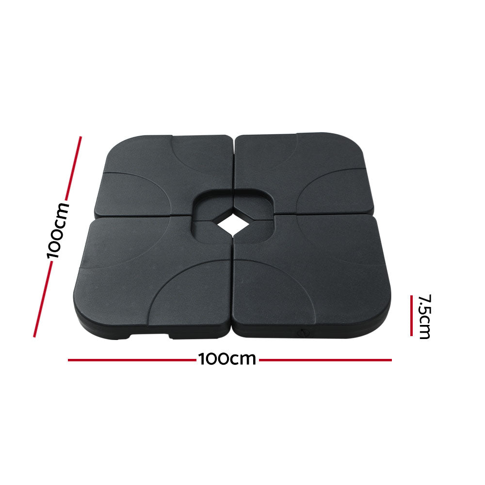 Outdoor Umbrella Base Stand Sand/Water Pod Cantilever Beach Patio 50cm - Home & Garden > Shading - Rivercity House & Home Co. (ABN 18 642 972 209) - Affordable Modern Furniture Australia