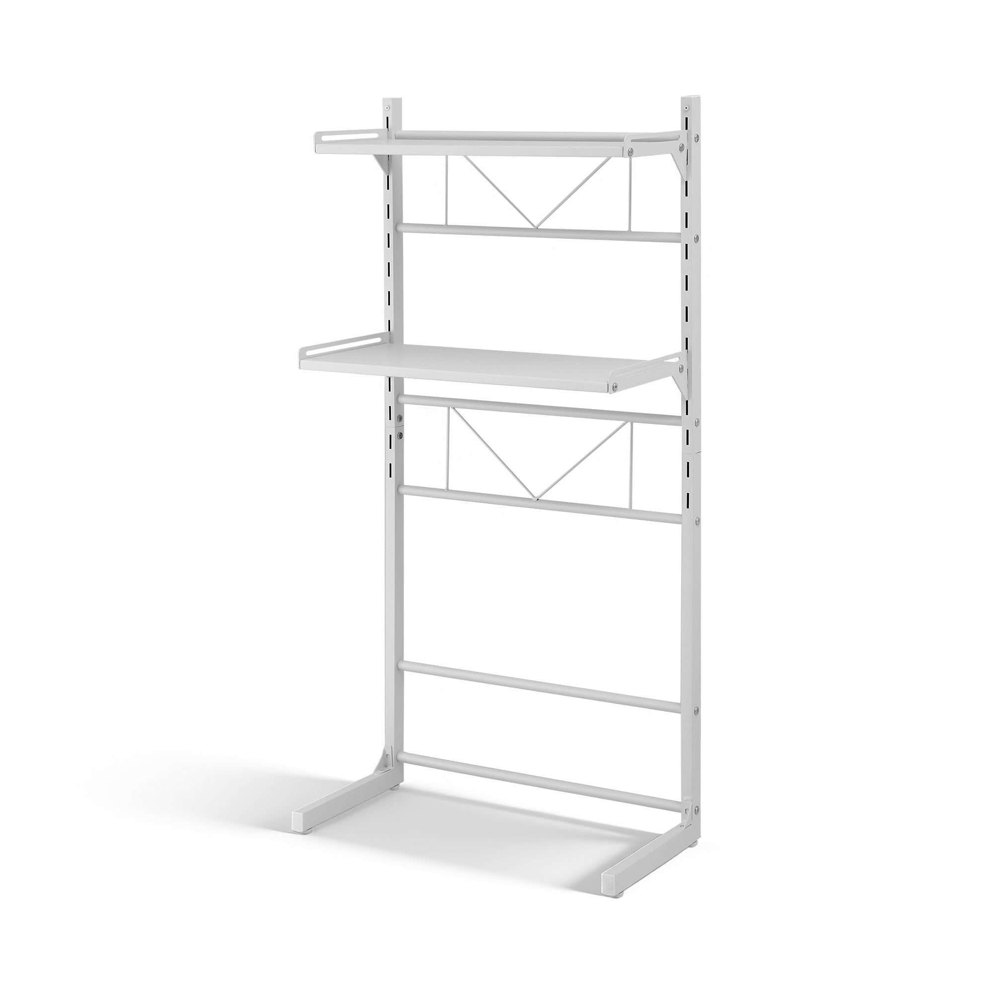 Over Toilet Bathroom Storage Shelf Rack Over Toilet 2 Tier - Furniture > Bathroom > Bathroom Cabinets, Cupboards & Storage - Rivercity House & Home Co. (ABN 18 642 972 209) - Affordable Modern Furniture Australia