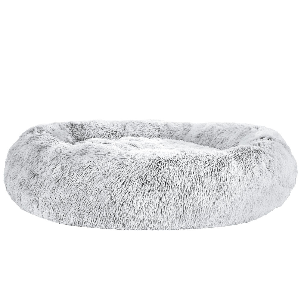 Pet Calming Bed Extra Large 110cm Charcoal Washable - Rivercity House & Home Co. (ABN 18 642 972 209) - Affordable Modern Furniture Australia