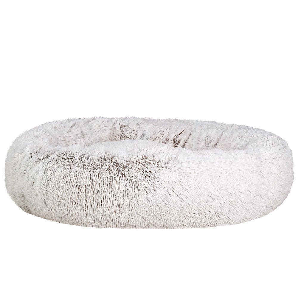 Pet Calming Bed Extra Large 110cm White Washable - Rivercity House & Home Co. (ABN 18 642 972 209) - Affordable Modern Furniture Australia