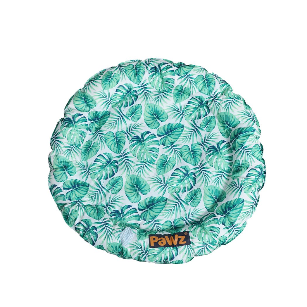 Pet Cooling Gel Mat with Bolster Large for Cats and Dogs - Blue - Rivercity House & Home Co. (ABN 18 642 972 209) - Affordable Modern Furniture Australia