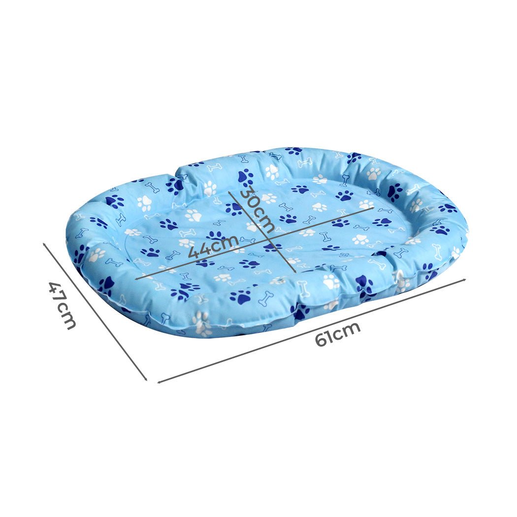 Pet Cooling Mat S - Blue - Rivercity House & Home Co. (ABN 18 642 972 209) - Affordable Modern Furniture Australia