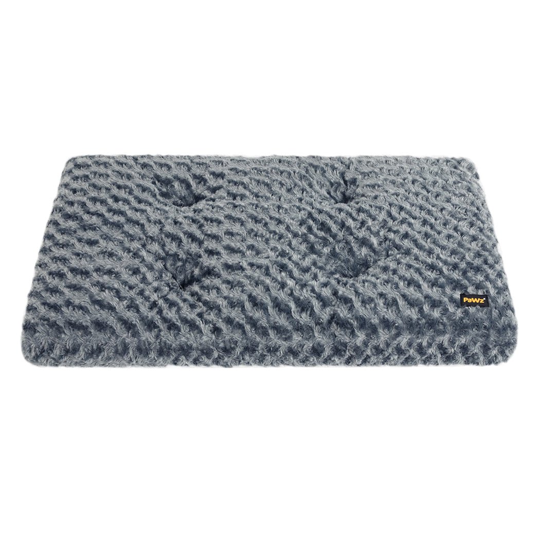 Plush Calming Dog Bed Soft Warm Washable - Grey - Rivercity House & Home Co. (ABN 18 642 972 209) - Affordable Modern Furniture Australia