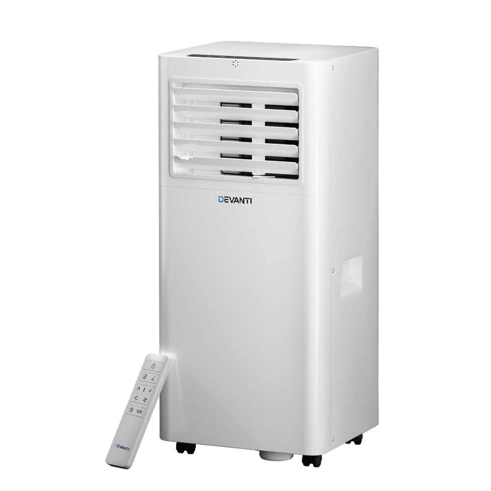 Portable Air Conditioner 7000BTU Cooling Mobile Fan Cooler Dehumidifier - Appliances > Air Conditioners > Evaporative Coolers - Rivercity House & Home Co. (ABN 18 642 972 209) - Affordable Modern Furniture Australia