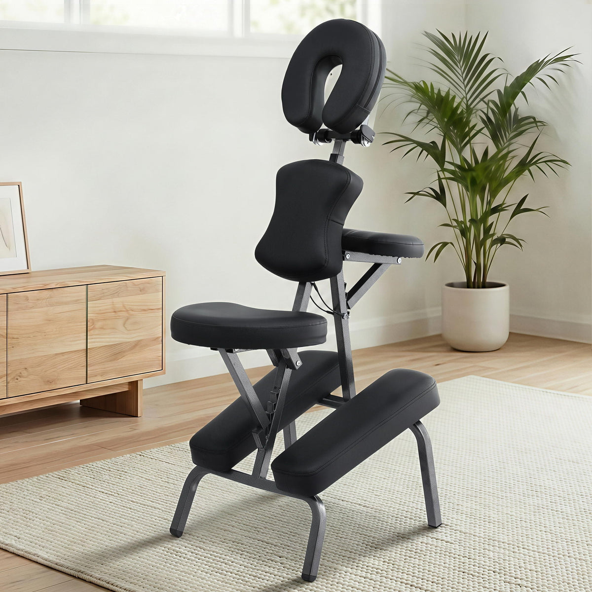 Portable Massage Chair Lightweight Folding Tattoo Lash Beauty Bed - Furniture > Bar Stools & Chairs > Massage Chairs - Rivercity House & Home Co. (ABN 18 642 972 209) - Affordable Modern Furniture Australia