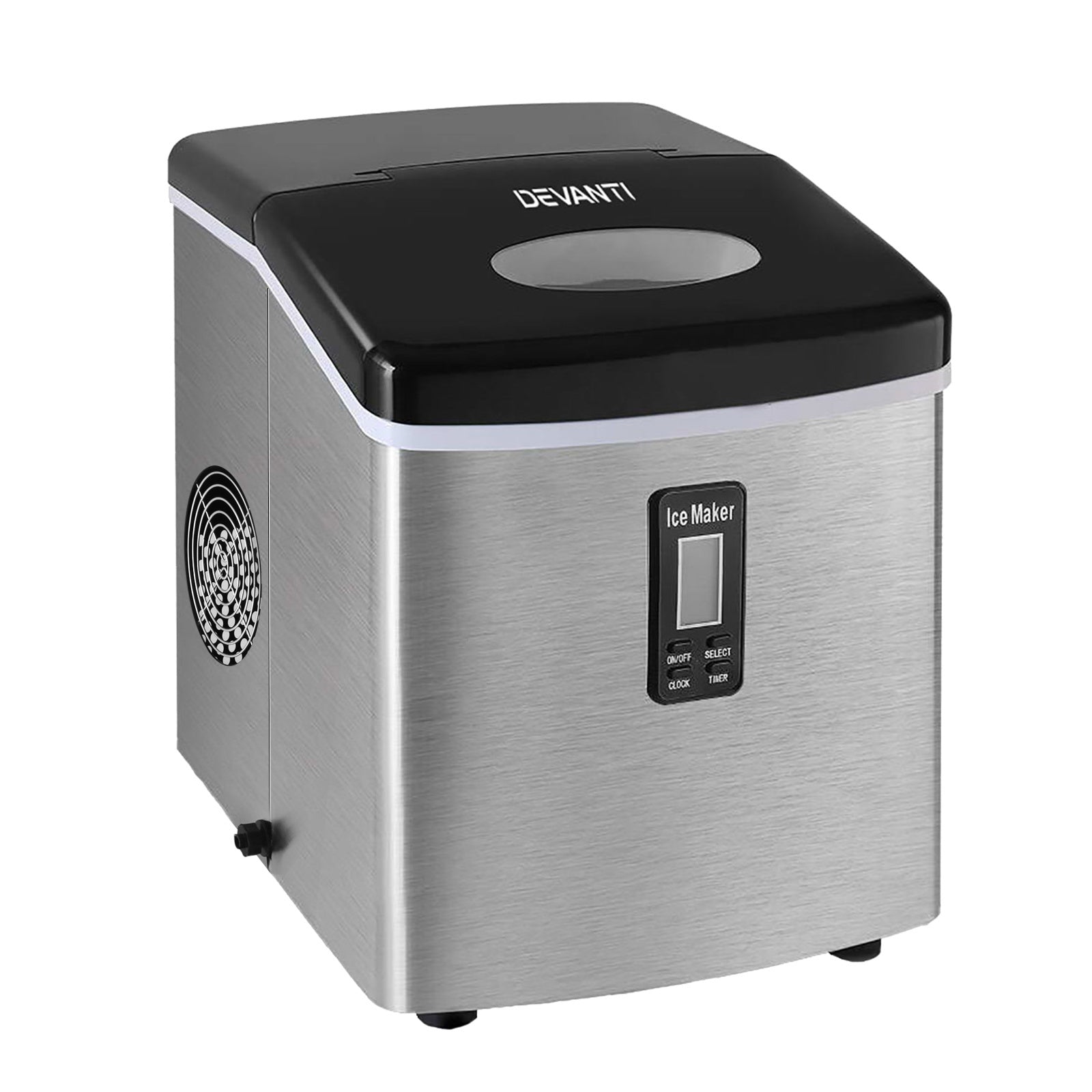 Premium 3.2L Stainless Steel Portable Ice Cube Maker - Appliances > Kitchen Appliances - Rivercity House & Home Co. (ABN 18 642 972 209) - Affordable Modern Furniture Australia