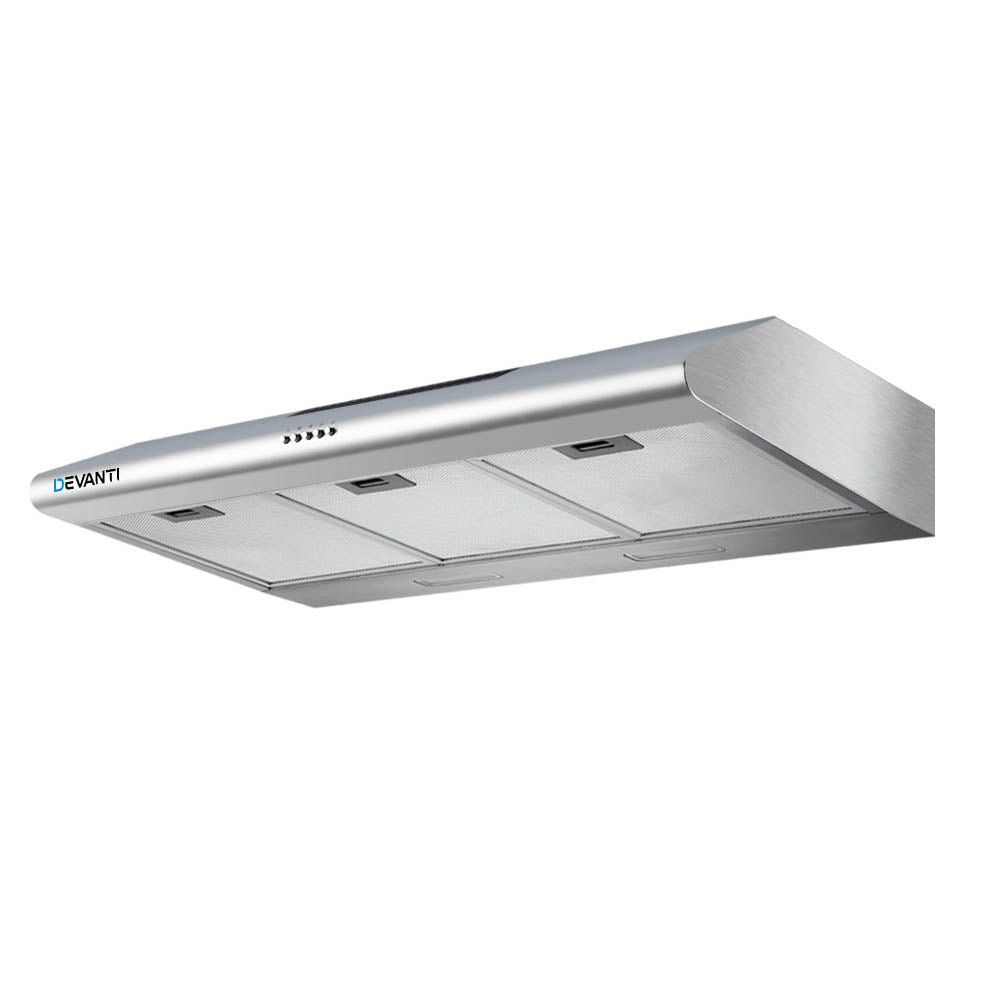 Premium Fixed Range Hood Rangehood Stainless Steel Kitchen Canopy 90cm 900mm - Rivercity House & Home Co. (ABN 18 642 972 209) - Affordable Modern Furniture Australia