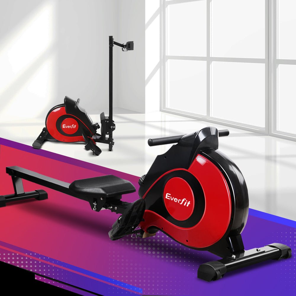 Premium Resistance Rowing Exercise Machine - Rivercity House & Home Co. (ABN 18 642 972 209) - Affordable Modern Furniture Australia