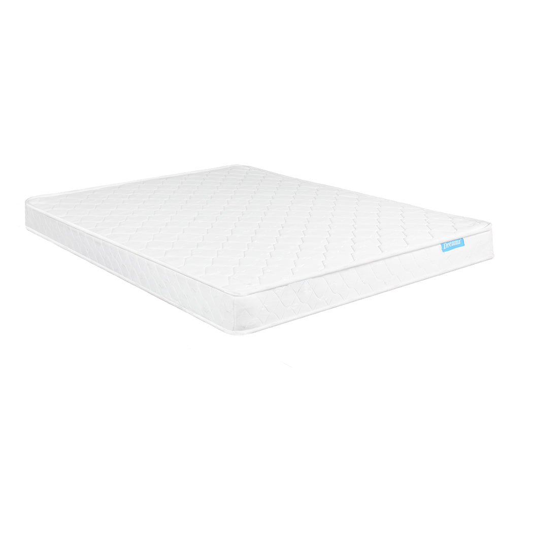 Queen Bonnell Spring Coil Mattress - White - Rivercity House & Home Co. (ABN 18 642 972 209) - Affordable Modern Furniture Australia