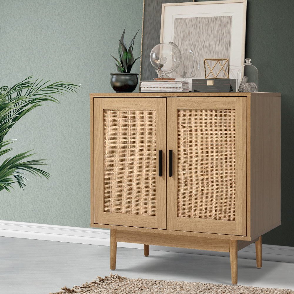 Rattan Buffet Sideboard Cabinet - Rivercity House & Home Co. (ABN 18 642 972 209) - Affordable Modern Furniture Australia