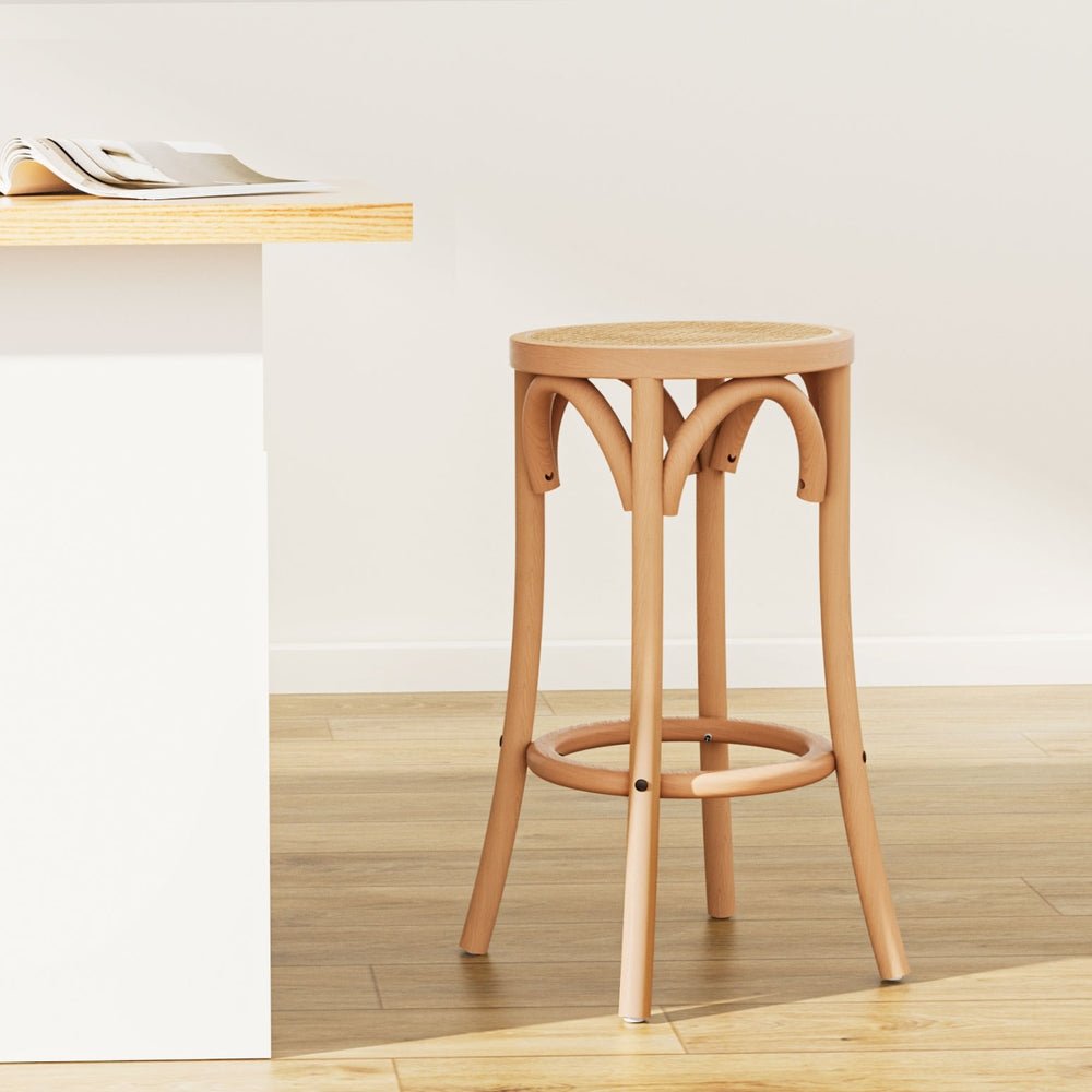 Rattan Seat Bar Stool - Furniture > Bar Stools & Chairs - Rivercity House & Home Co. (ABN 18 642 972 209) - Affordable Modern Furniture Australia