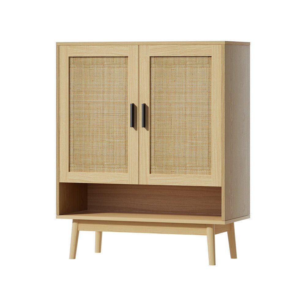Rattan Shoe Cabinet Storage Rack with Shelf - Furniture - Rivercity House & Home Co. (ABN 18 642 972 209) - Affordable Modern Furniture Australia