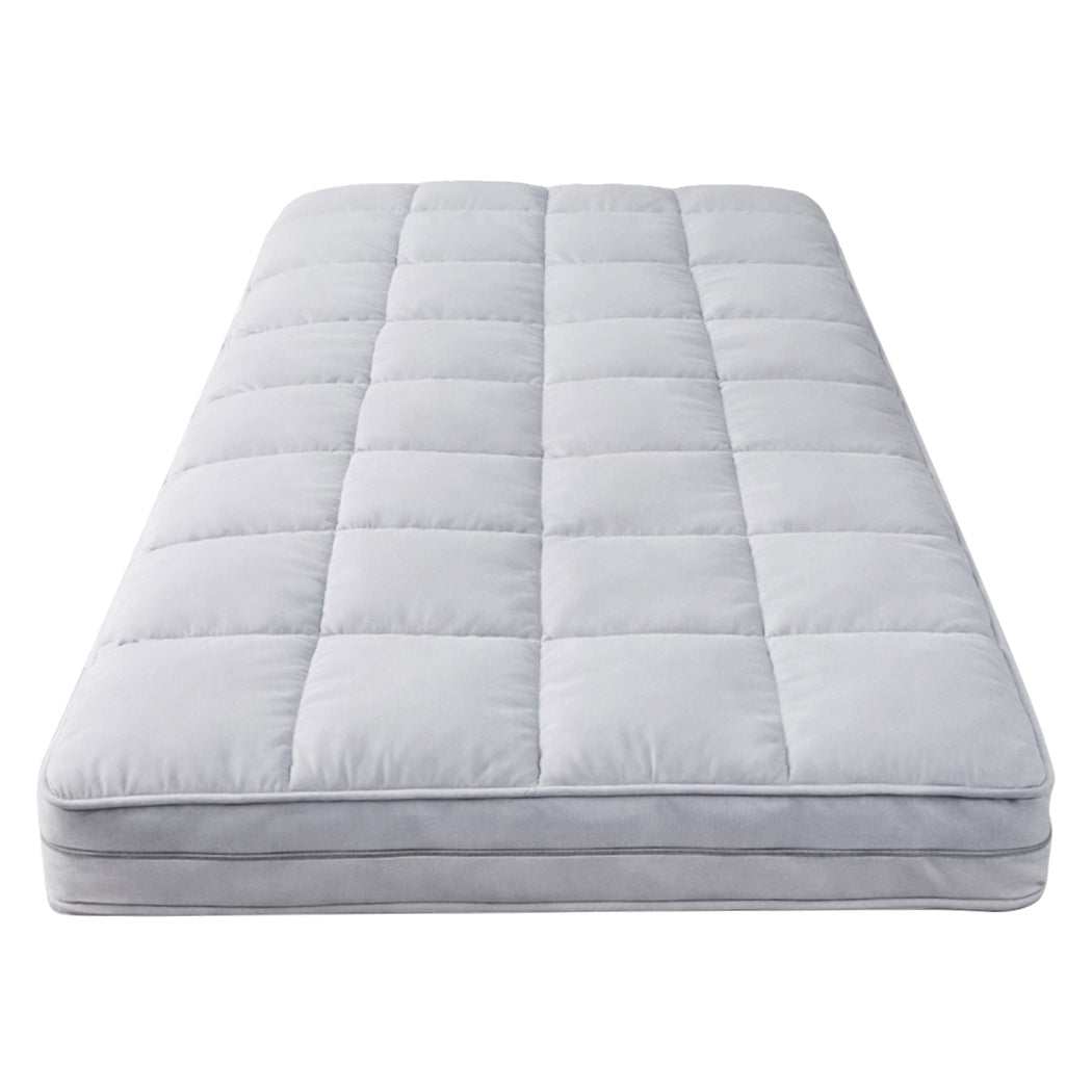 Single Portable Foldable Floor Mattress Foam Sleeping Pad Bed - Grey - Rivercity House & Home Co. (ABN 18 642 972 209) - Affordable Modern Furniture Australia