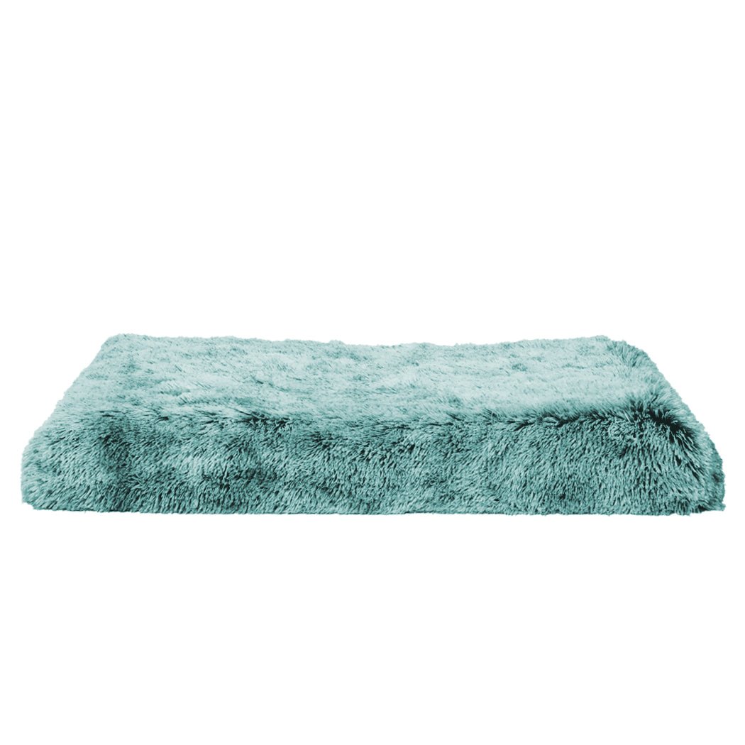 Small Memory Foam Dog Mat Calming Pet Bed - Green - Rivercity House & Home Co. (ABN 18 642 972 209) - Affordable Modern Furniture Australia