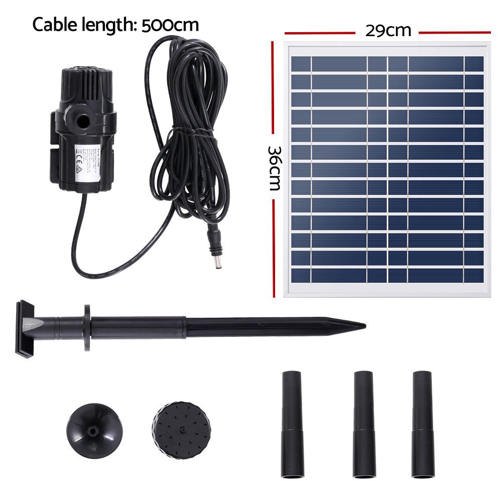 Solar Pond Pump Submersible Water Fountain Kit 9.8FT - Home & Garden > Fountains > Fountain & Ponds Accessories - Rivercity House & Home Co. (ABN 18 642 972 209) - Affordable Modern Furniture Australia