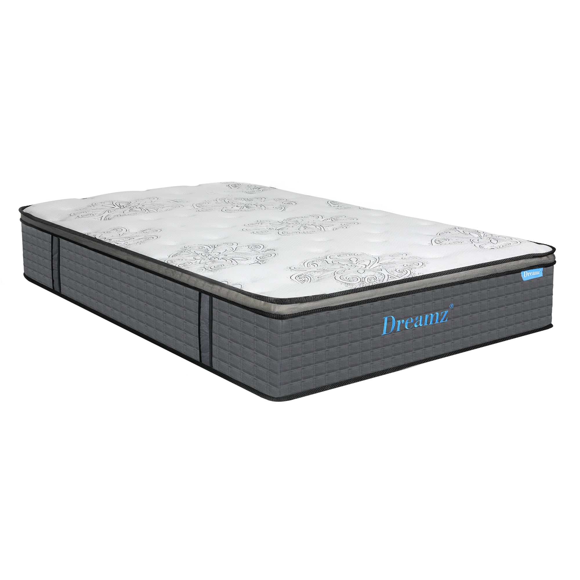 Spring Mattress Double 5 - Zone Pocket Coil Medium Firmness - White - Rivercity House & Home Co. (ABN 18 642 972 209) - Affordable Modern Furniture Australia