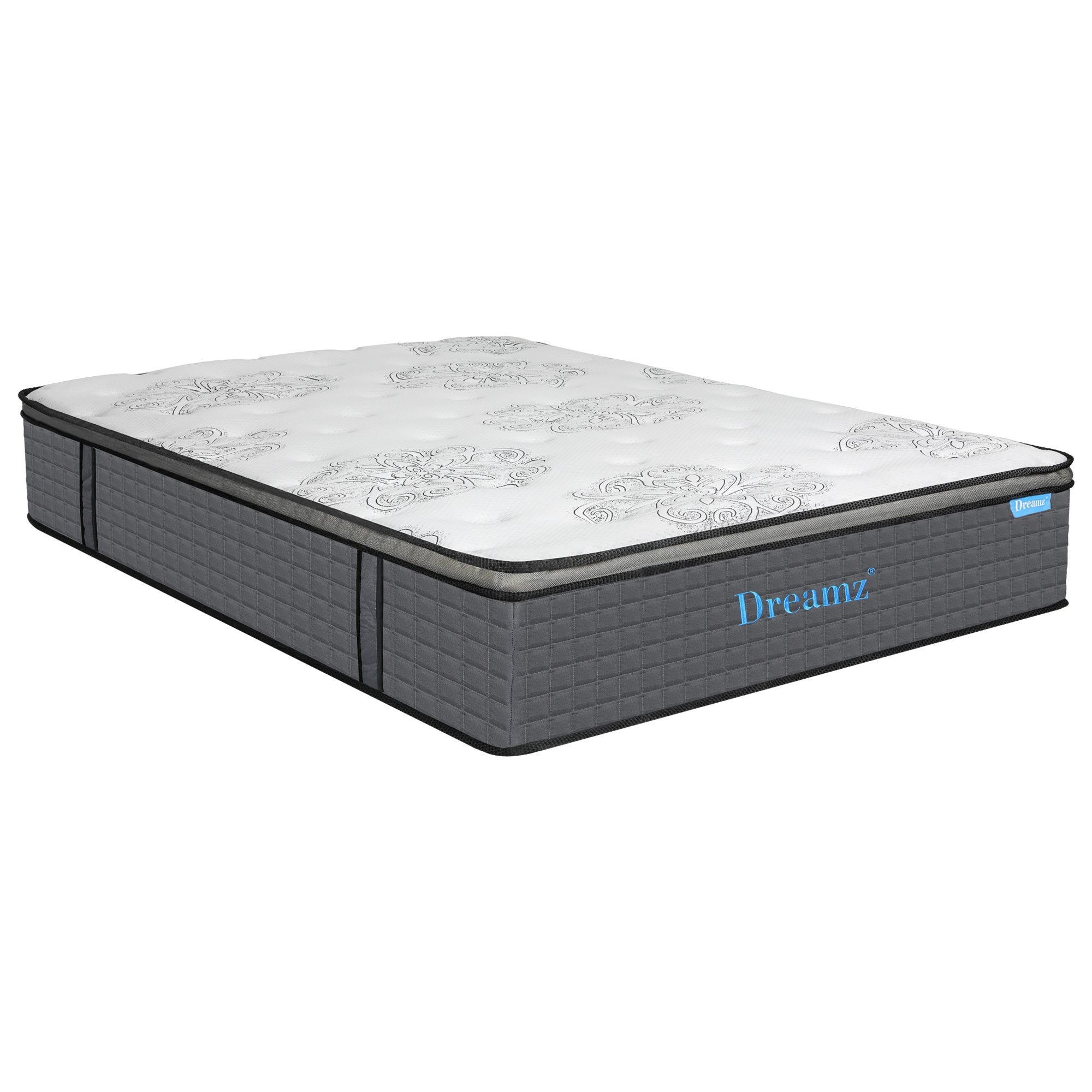 Spring Mattress King Pocket 5 - Zone Medium Firmness - White - Rivercity House & Home Co. (ABN 18 642 972 209) - Affordable Modern Furniture Australia