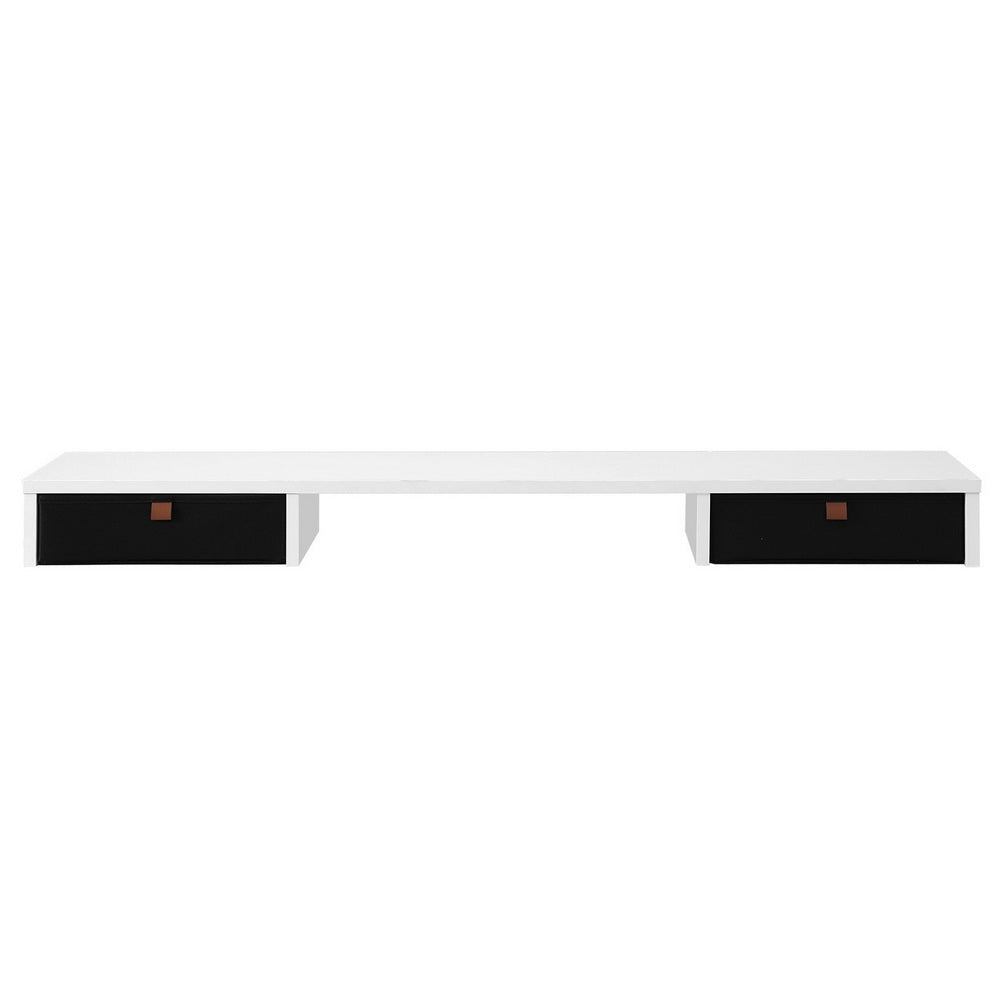 Standing Desk Desktop Storage Rack Shelf Removable Bookshelf Drawer 120cm - Furniture > Office > Desks - Rivercity House & Home Co. (ABN 18 642 972 209) - Affordable Modern Furniture Australia