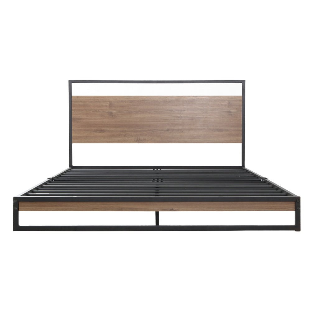 Stockton Metal Queen Bed Frame - Rivercity House & Home Co. (ABN 18 642 972 209) - Affordable Modern Furniture Australia