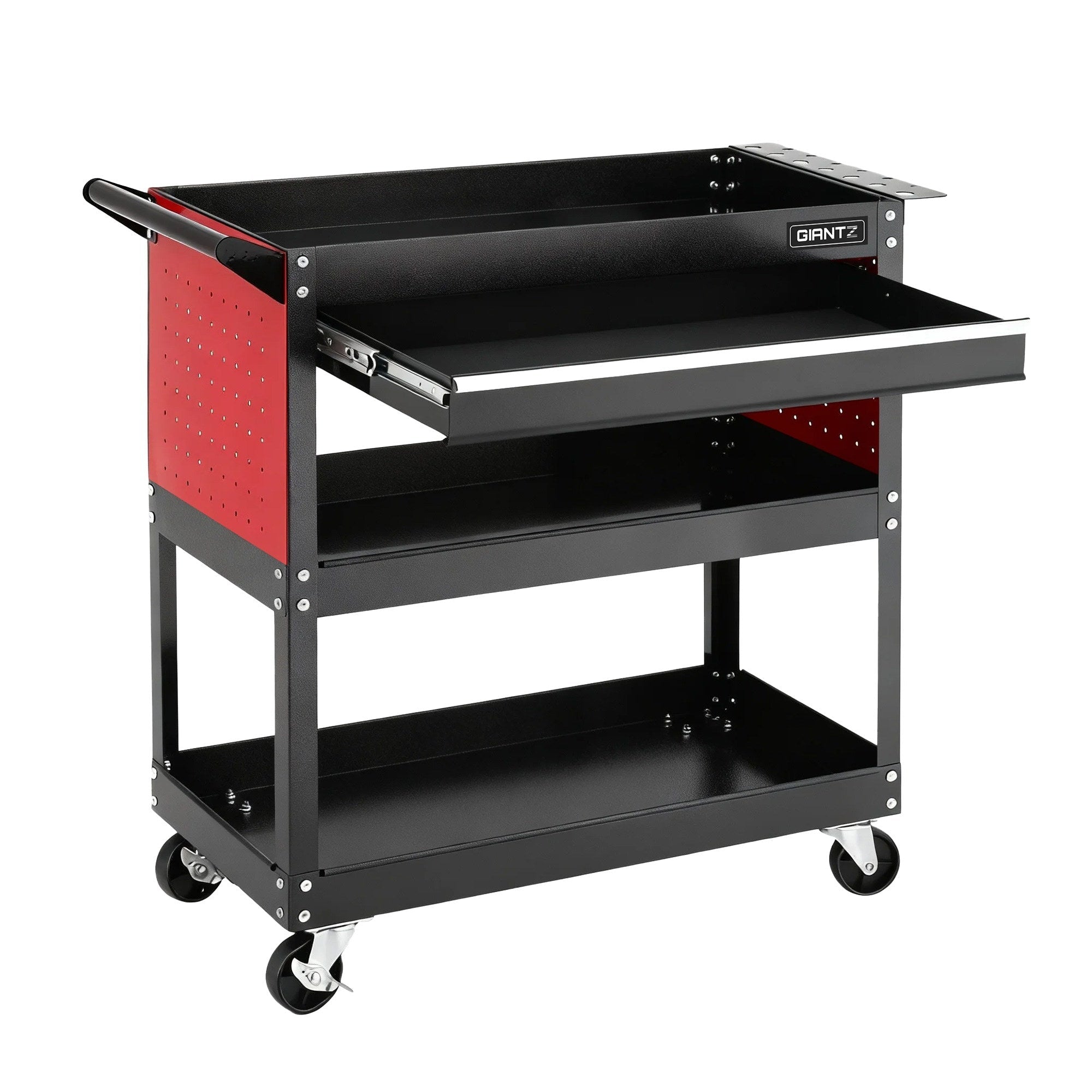 Tool Trolley Cart Rolling Cabinet with Drawer Workshop Garage Storage - Tools > Tools Storage > Utility Trolleys - Rivercity House & Home Co. (ABN 18 642 972 209) - Affordable Modern Furniture Australia