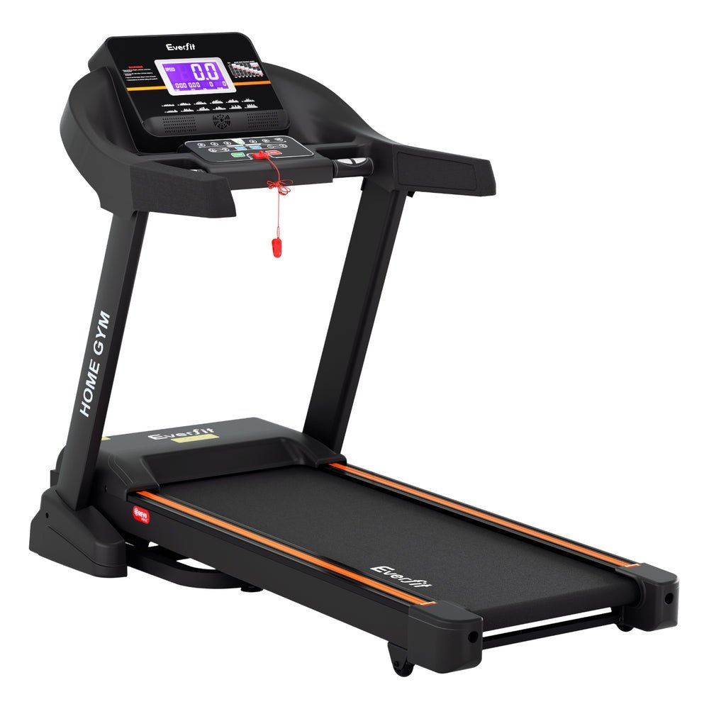 Treadmill Electric Auto Incline Home Gym Fitness Exercise Machine 490mm - Sports & Fitness > Exercise, Gym and Fitness - Rivercity House & Home Co. (ABN 18 642 972 209) - Affordable Modern Furniture Australia
