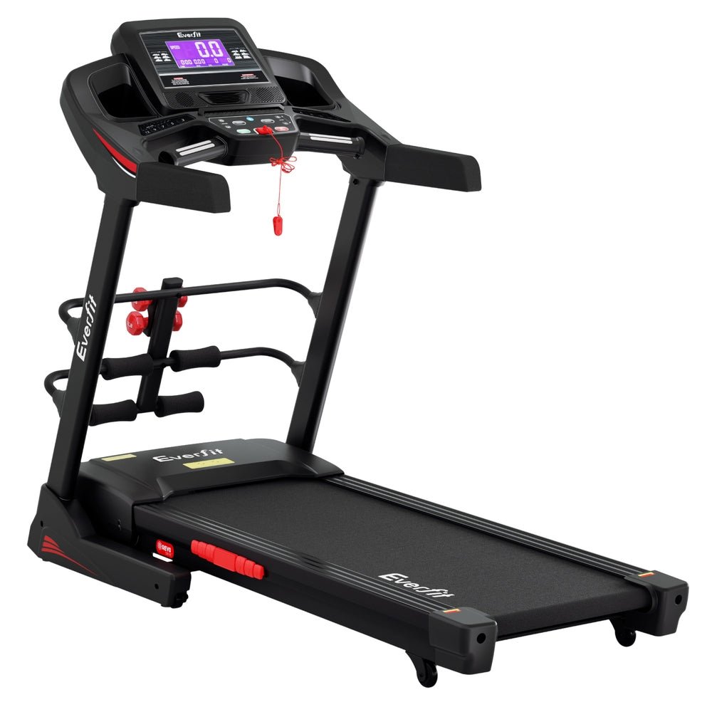 Treadmill Electric Home Gym Fitness Exercise Machine w/ Sit Up Bar 480mm - Sports & Fitness > Exercise, Gym and Fitness - Rivercity House & Home Co. (ABN 18 642 972 209) - Affordable Modern Furniture Australia