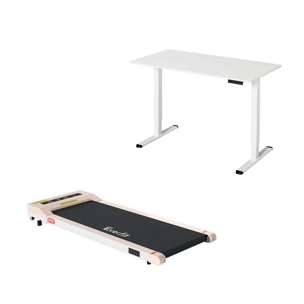 Treadmill with 120cm Automatic Standing Desk Electric Walking Pad - Furniture > Office > Desks - Rivercity House & Home Co. (ABN 18 642 972 209) - Affordable Modern Furniture Australia