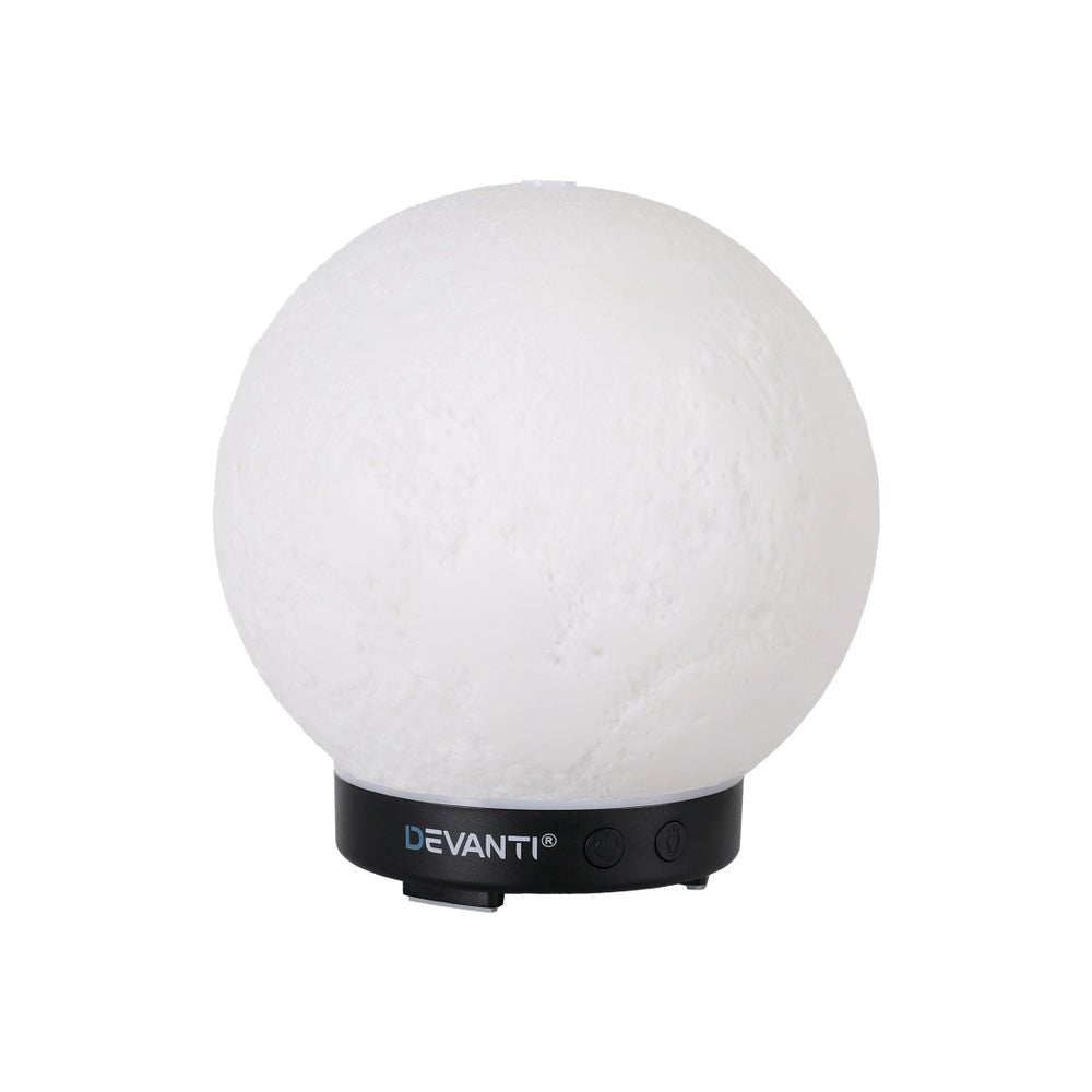 Ultrasonic Aroma Diffuser Aromatherapy Moon Lamp 100ml - Appliances > Aroma Diffusers & Humidifiers > Aroma Diffusers - Rivercity House & Home Co. (ABN 18 642 972 209) - Affordable Modern Furniture Australia