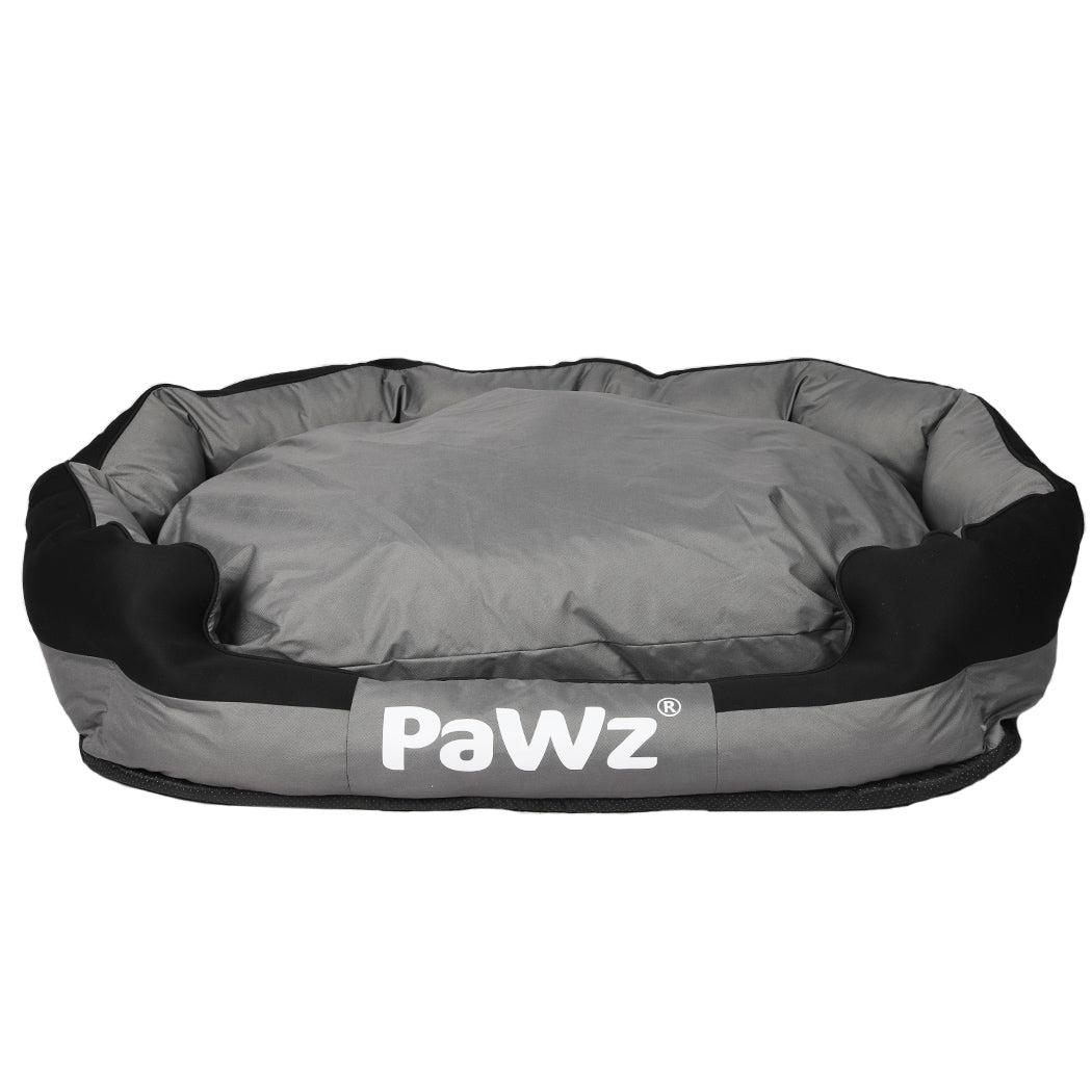 Waterproof Orthopaedic Pet Dog Calming Bed X - Large - Grey & Black - Rivercity House & Home Co. (ABN 18 642 972 209) - Affordable Modern Furniture Australia