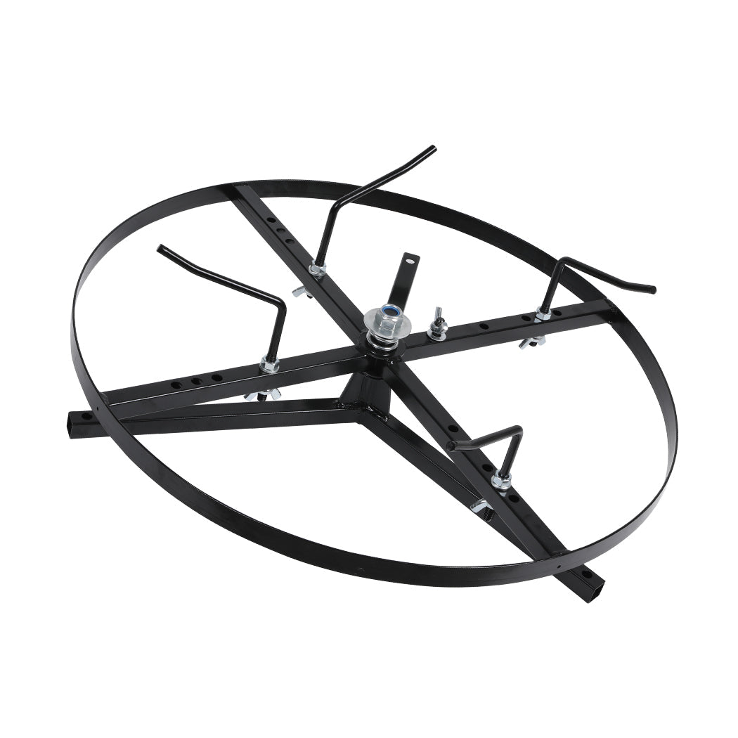 Wire Spinner Dispenser with Adjustable Brake and Arms - Black - Rivercity House & Home Co. (ABN 18 642 972 209) - Affordable Modern Furniture Australia