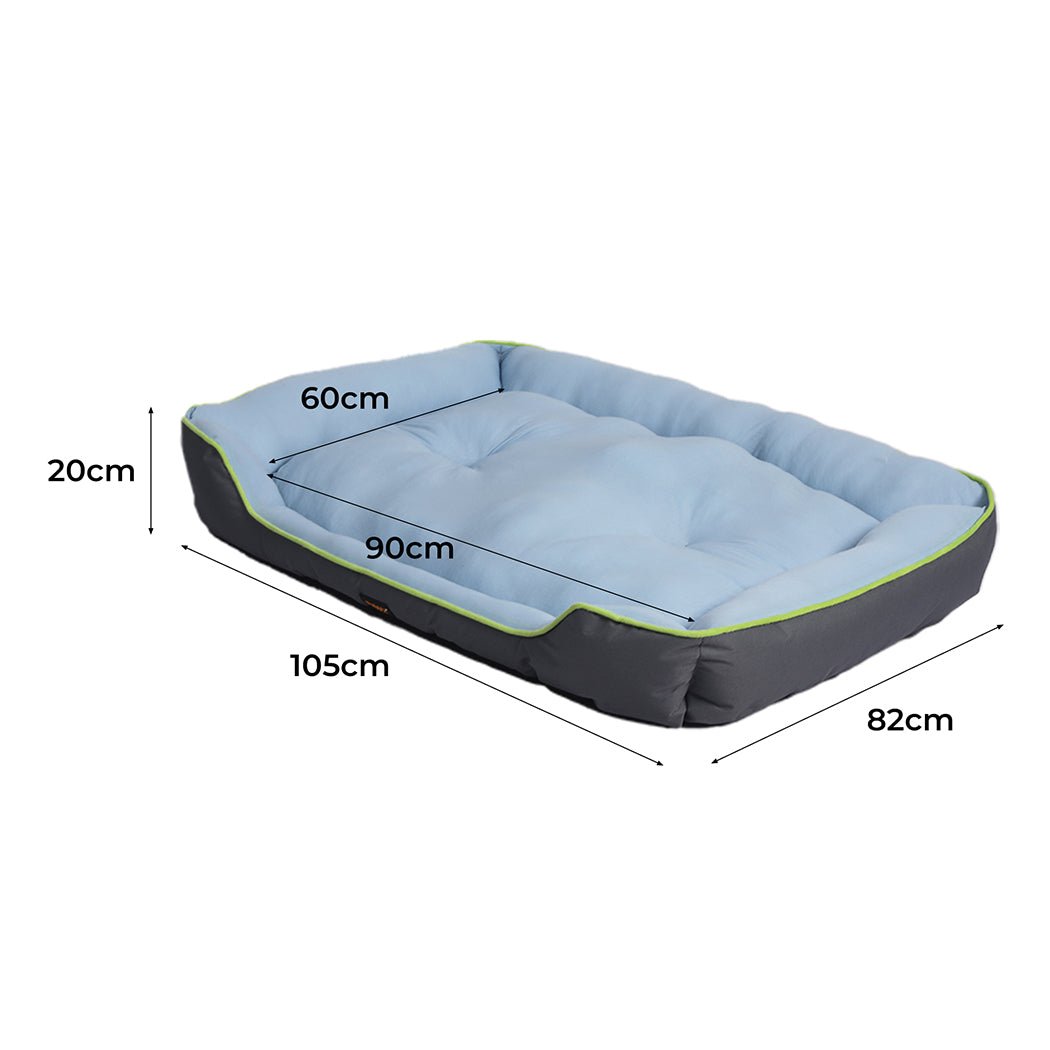 X - Large Pet Cooling Bed Sofa Mat with Insect Repellent - Grey - Rivercity House & Home Co. (ABN 18 642 972 209) - Affordable Modern Furniture Australia