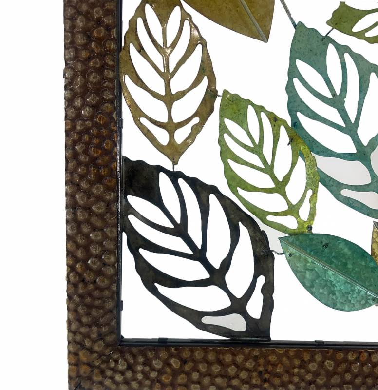 XLarge Metal Leaves Wall Art 152x102cm - Multi Colour - Furniture > Bedroom > Beds & Bed Frames - Rivercity House & Home Co. (ABN 18 642 972 209) - Affordable Modern Furniture Australia