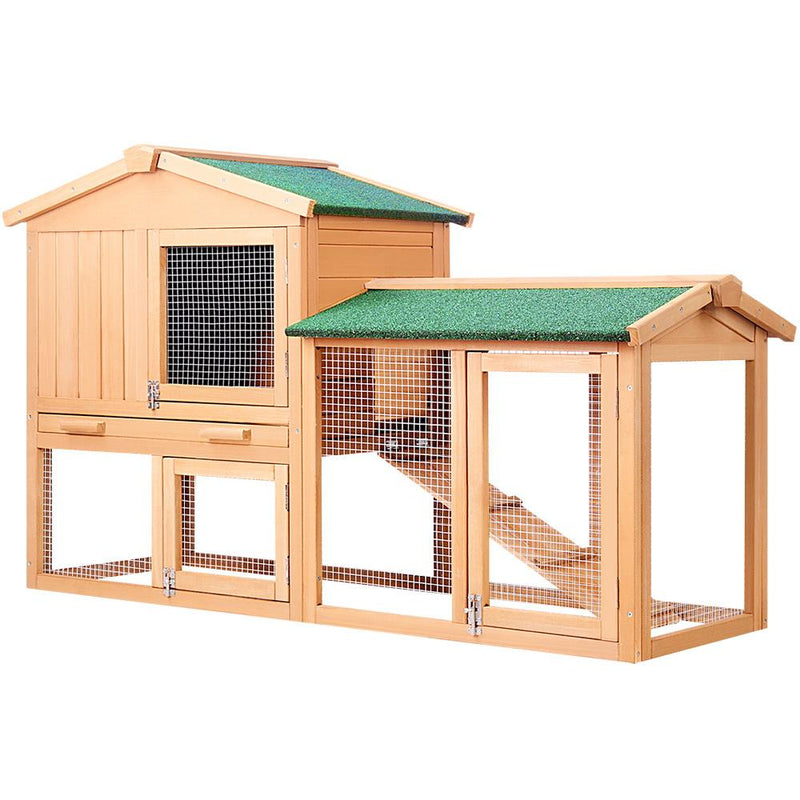 138cm Wide Wooden Pet Coop - Pet Care - Rivercity House & Home Co. (ABN 18 642 972 209) - Affordable Modern Furniture Australia