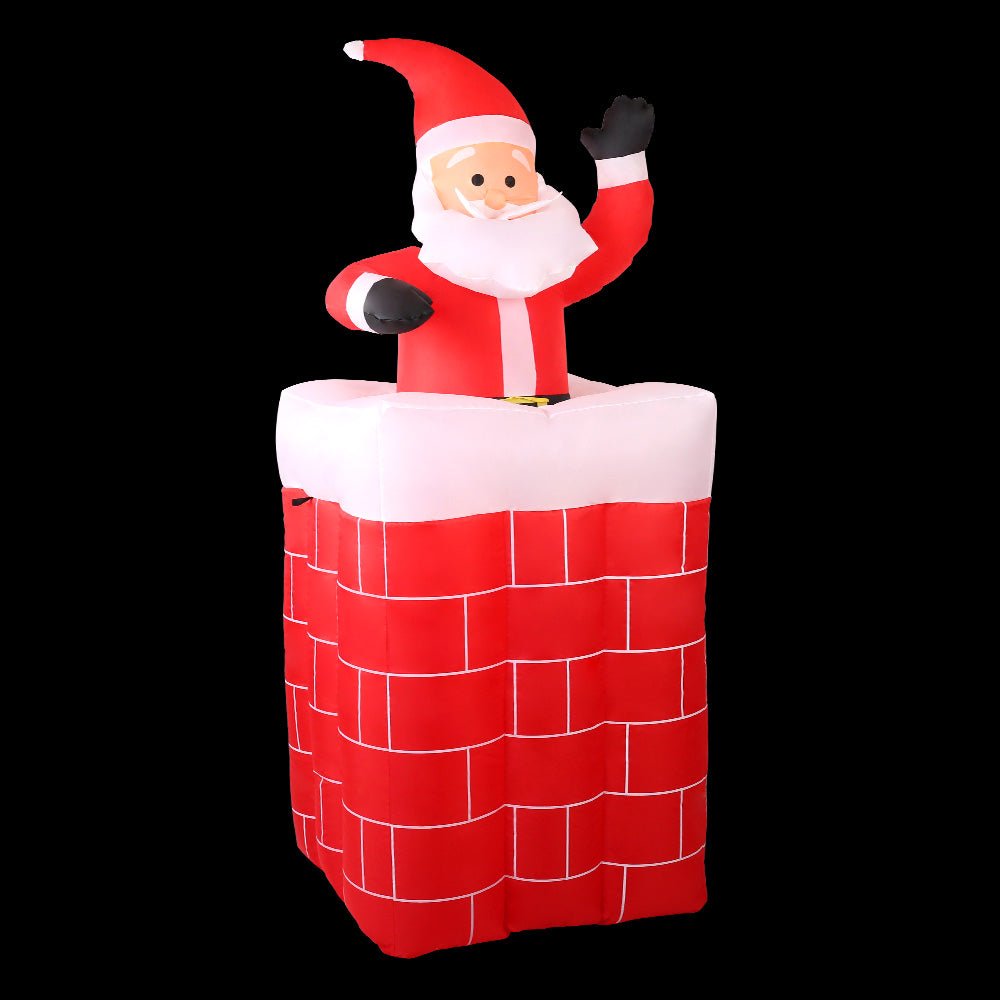 1.8M Christmas Inflatable Archway with Santa Xmas Decor LED - Occasions - Rivercity House & Home Co. (ABN 18 642 972 209) - Affordable Modern Furniture Australia