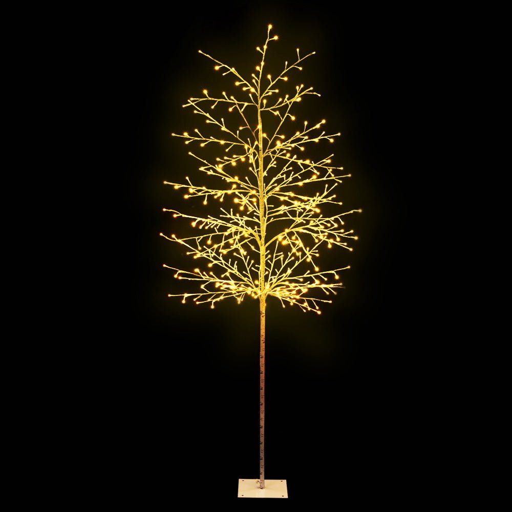 2.1M LED Christmas Branch Tree 480 LED Xmas Warm White Optic Fiber - Occasions - Rivercity House & Home Co. (ABN 18 642 972 209) - Affordable Modern Furniture Australia