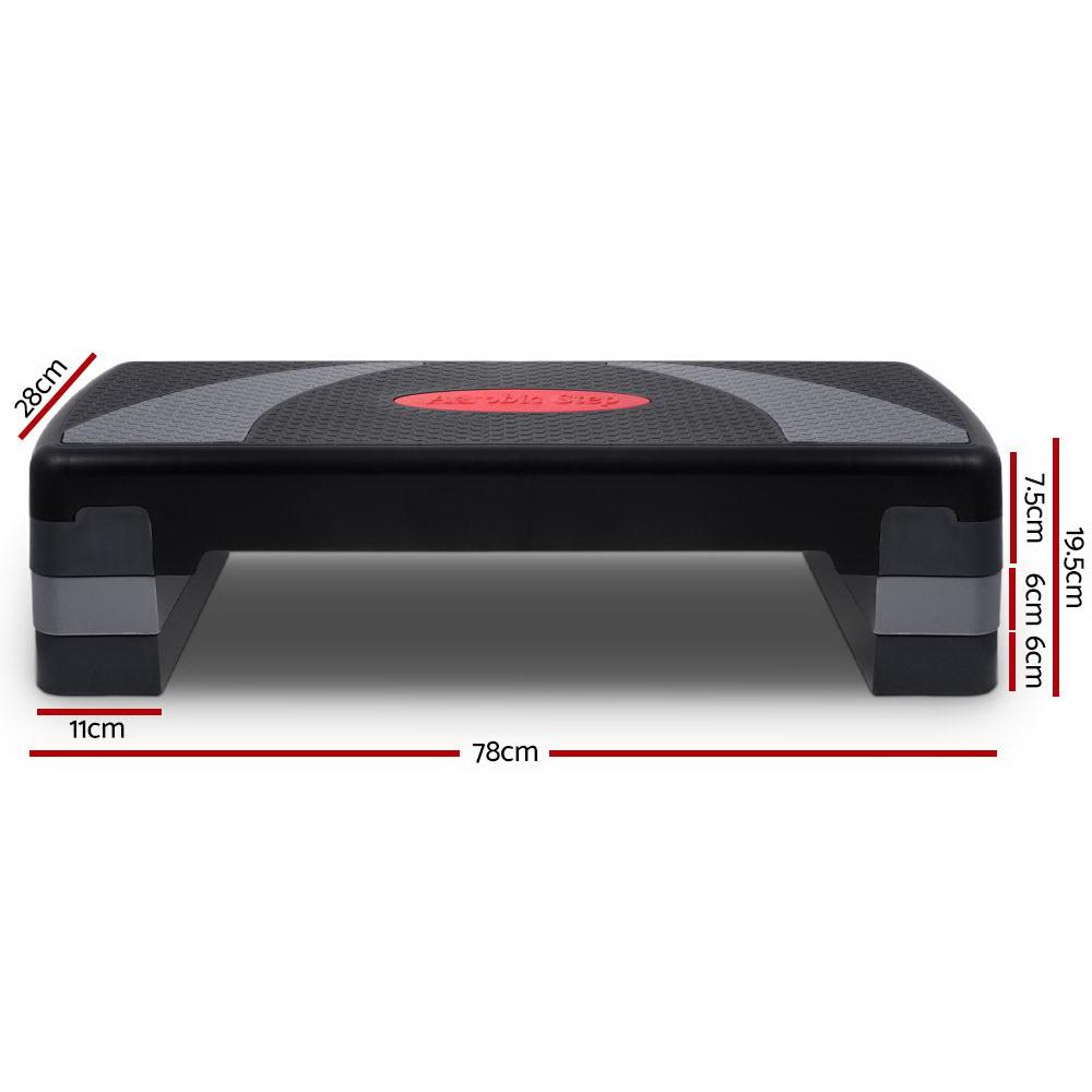 3 Level Aerobic Step Bench - Rivercity House & Home Co. (ABN 18 642 972 209) - Affordable Modern Furniture Australia