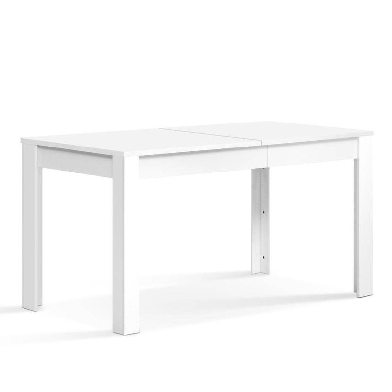 4-6 Seater Natu Dining Table - White - Rivercity House & Home Co. (ABN 18 642 972 209) - Affordable Modern Furniture Australia