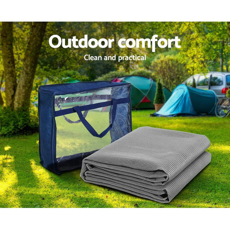 4 X 2.5M Annex Floor Mat - Grey - Outdoor > Camping - Rivercity House & Home Co. (ABN 18 642 972 209) - Affordable Modern Furniture Australia