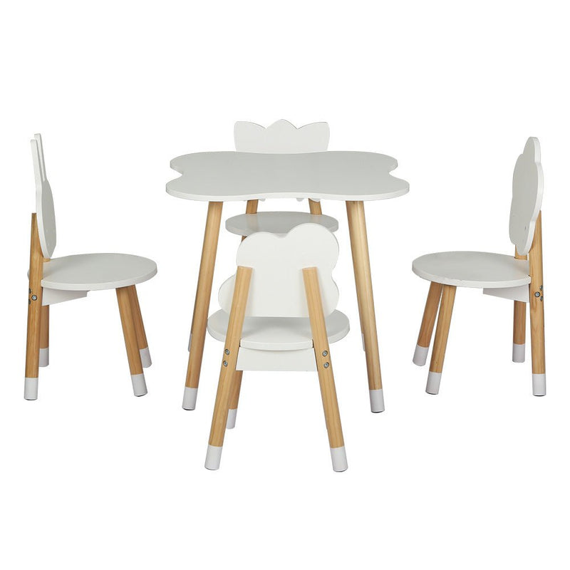 5 Piece Kids Table and Chairs Set Children Activity Study Play Desk - Baby & Kids > Kid's Furniture - Rivercity House & Home Co. (ABN 18 642 972 209) - Affordable Modern Furniture Australia