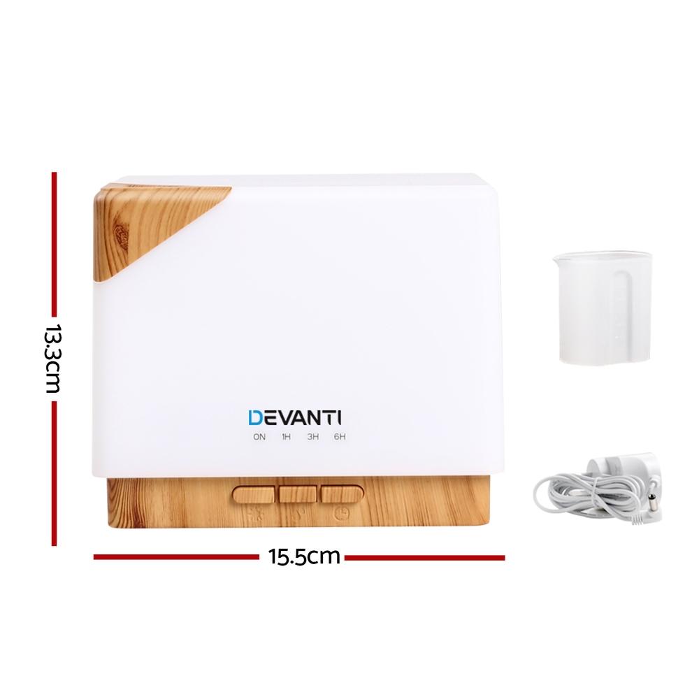 Aroma Diffuser Air Humidifier Night Light 600ml - Rivercity House & Home Co. (ABN 18 642 972 209) - Affordable Modern Furniture Australia
