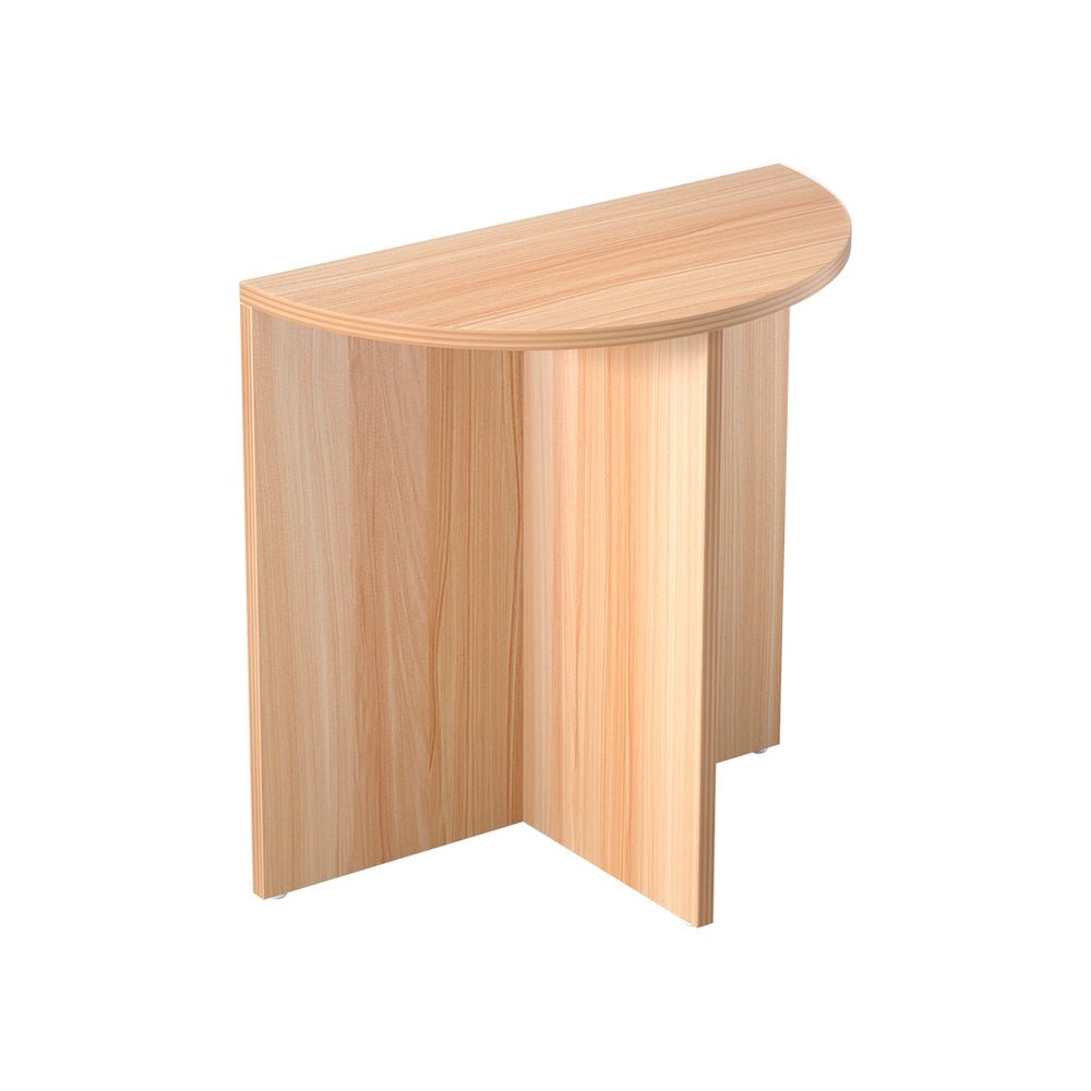 Coffee Table Side End Semi-circle Tables Bedside Sofa Wooden Table - Furniture > Living Room - Rivercity House & Home Co. (ABN 18 642 972 209) - Affordable Modern Furniture Australia