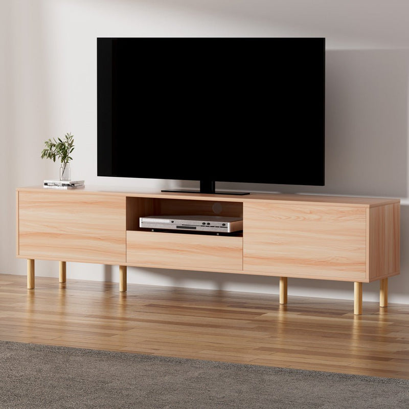 Alex Entertainment Unit 180CM Pine - Furniture > Living Room - Rivercity House & Home Co. (ABN 18 642 972 209) - Affordable Modern Furniture Australia