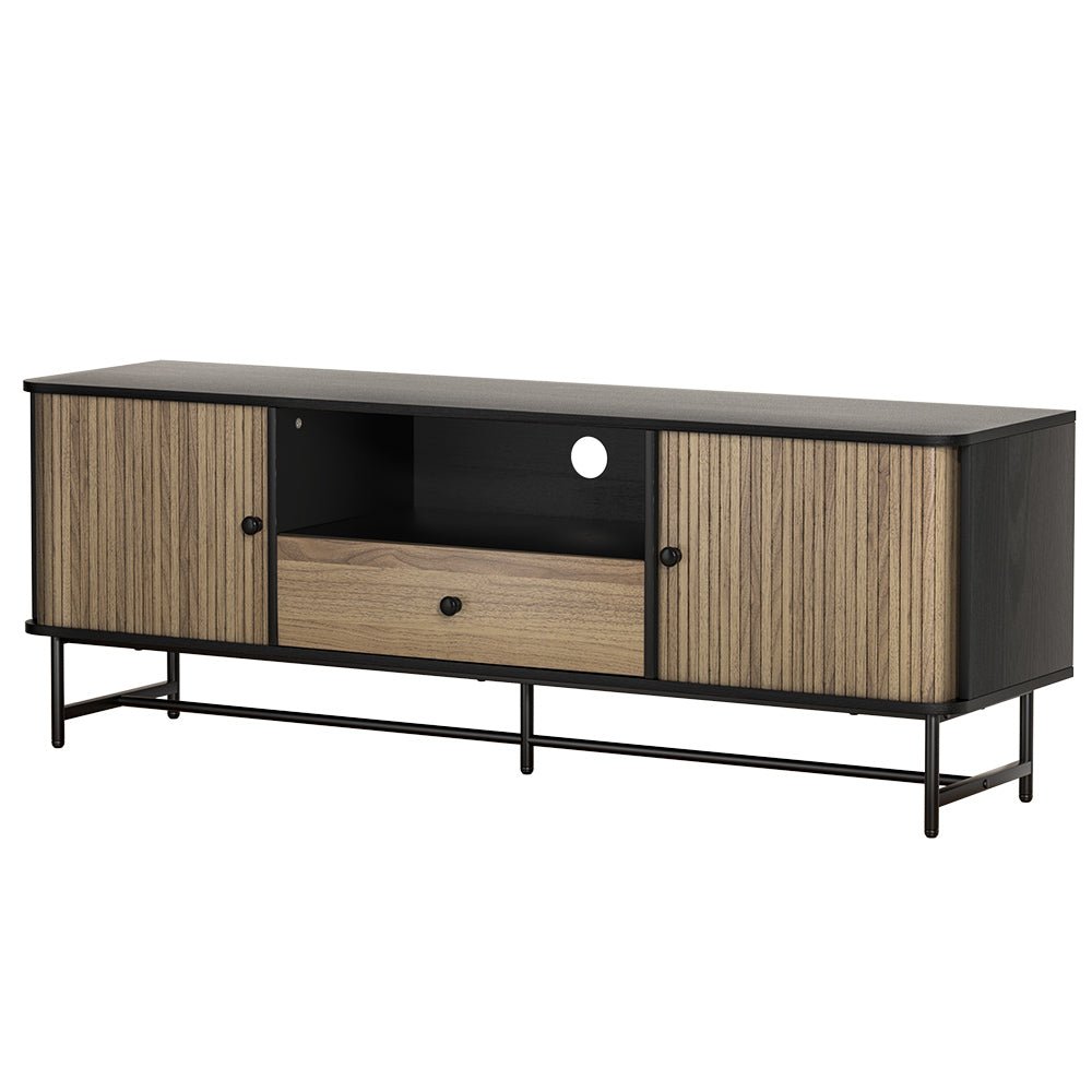 Two Tone Modern Style Entertainment Unit TV Cabinet 150CM - Furniture > Living Room - Rivercity House & Home Co. (ABN 18 642 972 209) - Affordable Modern Furniture Australia