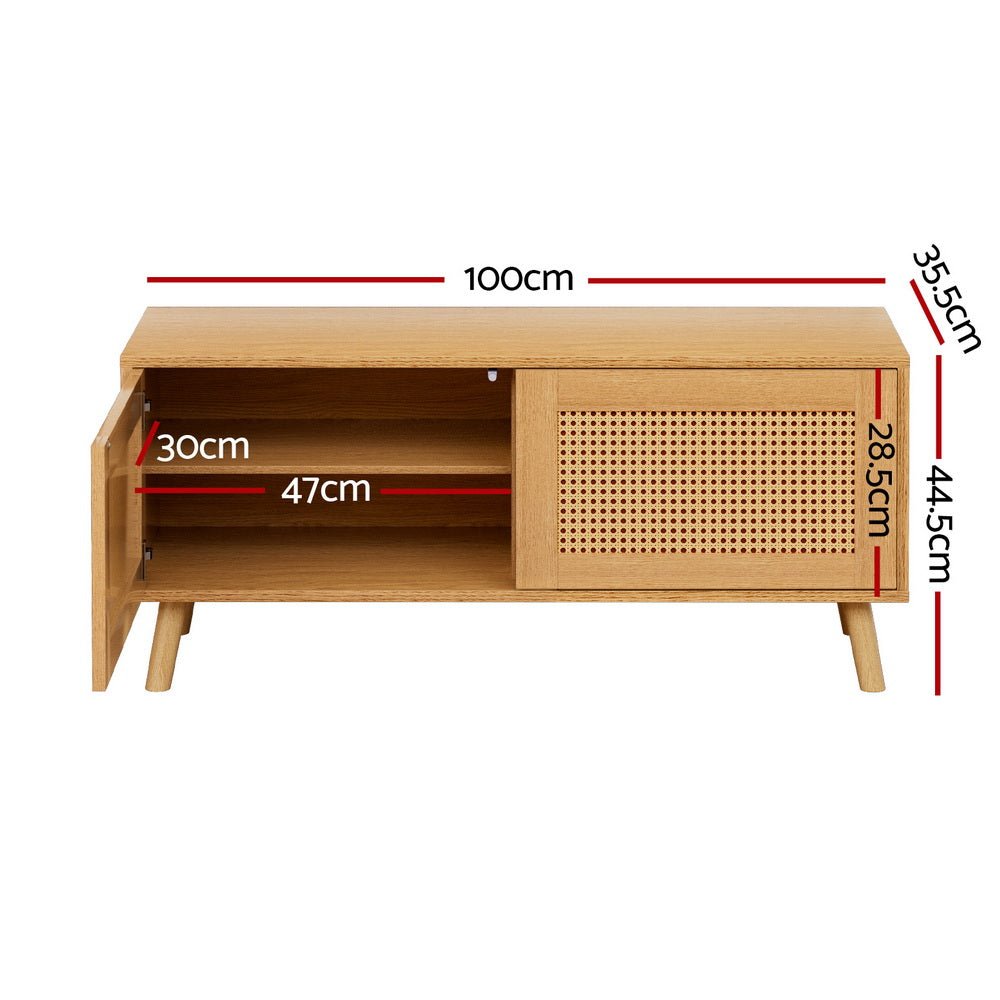 Artiss Shoe Bench Up to 10 Pairs Rattan Starlyn - Furniture > Bedroom - Rivercity House & Home Co. (ABN 18 642 972 209) - Affordable Modern Furniture Australia